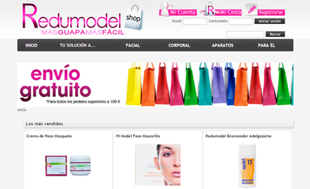 Remodelacion Tienda virtual Redumodelshop